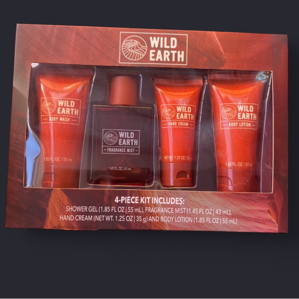 Wild Earth 4-Piece Body Care Kit